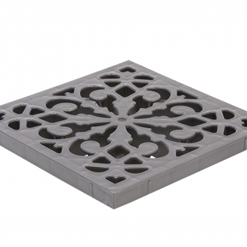 Решетка пластиковая декоративная к дождеприемнику (металлик) - ТЛК Галеон | Надежный партнер в области каменной продукции и решений для благоустройства городских пространств.