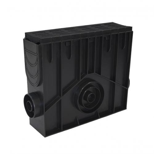 Пескоуловитель 100 h435 пластиковый в сборе с решеткой 100 MEDIUM В-125 - ТЛК Галеон | Надежный партнер в области каменной продукции и решений для благоустройства городских пространств.