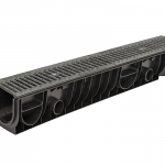 Решетка водоприемная Ecoteck Standart 100 чугунная щелевая грунт кл.С250 - ТЛК Галеон | Надежный партнер в области каменной продукции и решений для благоустройства городских пространств.