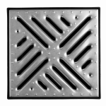 Дождеприемник пластиковый 300х300 в сборе с решеткой стальной, кл. А15 (черный) - ТЛК Галеон | Надежный партнер в области каменной продукции и решений для благоустройства городских пространств.