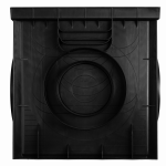 Дождеприемник пластиковый 300х300 в сборе с решеткой стальной, кл. А15 (черный) - ТЛК Галеон | Надежный партнер в области каменной продукции и решений для благоустройства городских пространств.