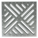 Решетка водоприемная к дождеприемнику 300х300 стальная штампованная - ТЛК Галеон | Надежный партнер в области каменной продукции и решений для благоустройства городских пространств.