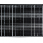 Придверный поддон 600х400 с решеткой стальной (черный) - ТЛК Галеон | Надежный партнер в области каменной продукции и решений для благоустройства городских пространств.