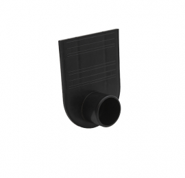 Заглушка-переходник для лотков пластиковых Стандарт 100.125 и 100.175 (черный) - ТЛК Галеон | Надежный партнер в области каменной продукции и решений для благоустройства городских пространств.