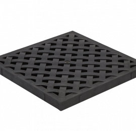 Решетка пластиковая усиленная к дождеприемнику (металлик) - ТЛК Галеон | Надежный партнер в области каменной продукции и решений для благоустройства городских пространств.