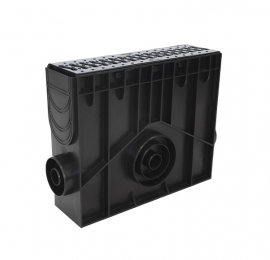 Пескоуловитель 100 h419 пластиковый в сборе с решеткой 100 пластиковая Волна - ТЛК Галеон | Надежный партнер в области каменной продукции и решений для благоустройства городских пространств.