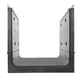 Лоток 300.339 h364 пластиковый HEAVY 300 (черный) - ТЛК Галеон | Надежный партнер в области каменной продукции и решений для благоустройства городских пространств.