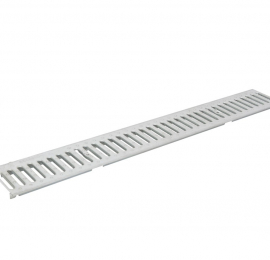 Решетка водоприемная Ecoteck STANDART 100 стальная штампованная оцинкованная (с отверстиями), кл. А15 - ТЛК Галеон | Надежный партнер в области каменной продукции и решений для благоустройства городских пространств.