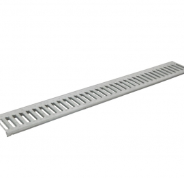 Решетка водоприемная Ecoteck STANDART 100 стальная штампованная оцинкованная (без отверстий), кл. А15 - ТЛК Галеон | Надежный партнер в области каменной продукции и решений для благоустройства городских пространств.