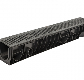 Решетка водоприемная Ecoteck Standart 100 чугунная щелевая грунт кл.С250 - ТЛК Галеон | Надежный партнер в области каменной продукции и решений для благоустройства городских пространств.