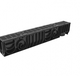 Лоток Ecoteck STANDART 100.175 h179 с решеткой чугунной, кл. С250 - ТЛК Галеон | Надежный партнер в области каменной продукции и решений для благоустройства городских пространств.