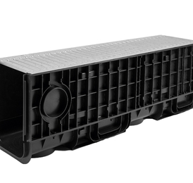 Лоток Ecoteck STANDART 200.326 h331 с решеткой стальной штампованной кл.А15 (черный) - ТЛК Галеон | Надежный партнер в области каменной продукции и решений для благоустройства городских пространств.