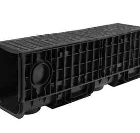 Лоток Ecoteck STANDART 200.326 h333 с решеткой чугунной щелевой C250 (черный) - ТЛК Галеон | Надежный партнер в области каменной продукции и решений для благоустройства городских пространств.