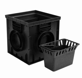 Дождеприемник пластиковый 300х300 в сборе (черный) - ТЛК Галеон | Надежный партнер в области каменной продукции и решений для благоустройства городских пространств.