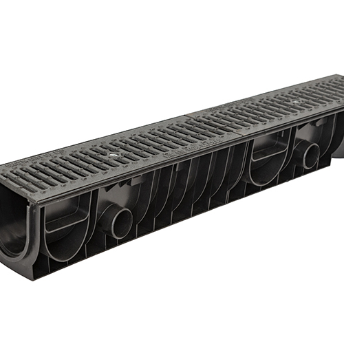 Решетка водоприемная Ecoteck Standart 100 чугунная щелевая грунт кл.С250 - ТЛК Галеон | Надежный партнер в области каменной продукции и решений для благоустройства городских пространств.