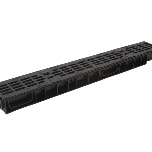 Лоток Ecoteck STANDART 100.65 h69 с решеткой 100 чугунной, кл.С250 - ТЛК Галеон | Надежный партнер в области каменной продукции и решений для благоустройства городских пространств.