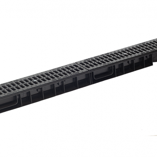 Лоток Ecoteck STANDART 100.65 h69 с решеткой 100 чугунной поперечной, кл. С250 - ТЛК Галеон | Надежный партнер в области каменной продукции и решений для благоустройства городских пространств.
