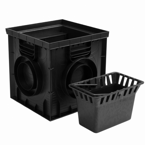 Дождеприемник пластиковый 300х300 в сборе (черный) - ТЛК Галеон | Надежный партнер в области каменной продукции и решений для благоустройства городских пространств.