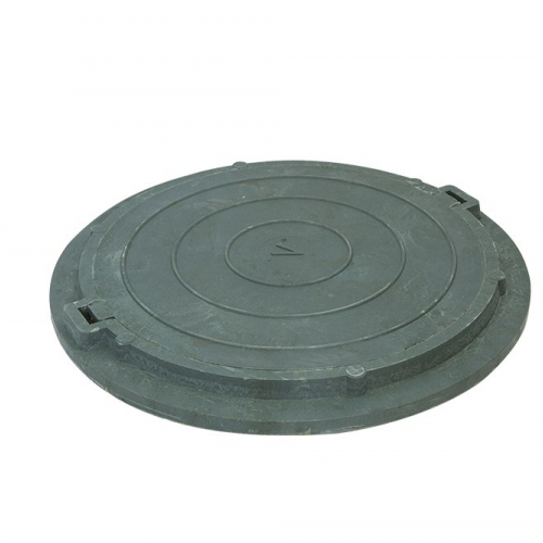 Люк 1.5т полимерно-композитный, цв. зеленый - ТЛК Галеон | Надежный партнер в области каменной продукции и решений для благоустройства городских пространств.